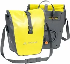 Vaude - Aqua Front - Paire De Sacoches Vélo Pour Roue Avant -France Accessoires Vélo Soldes Boutique Vaude Aqua Front pour Velo electrique bleu dos 3840x2160