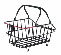 Basil - Panier Vélo Avec LED Intégrées - Cento Alu Multi System Nordlicht