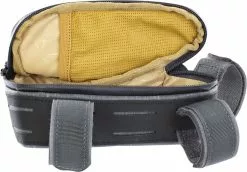 Evoc - Sacoche De Cadre 0,7 L - Bikepacking -France Accessoires Vélo Soldes Boutique evoc sacoche de cadre 700 ml gris ouverte 3840x2160